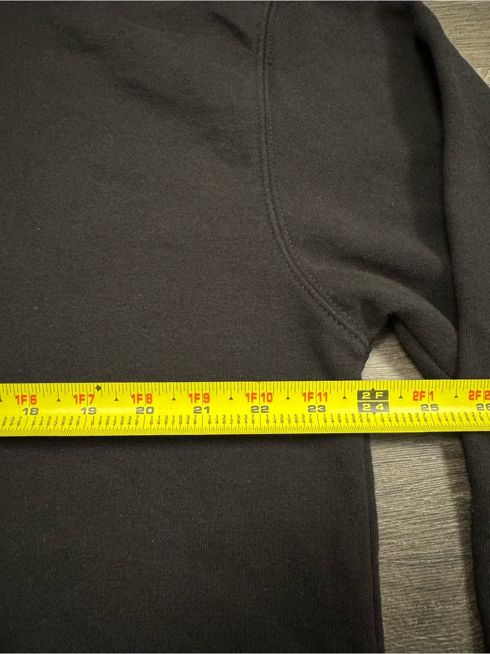 Vans Black Hoodie with Neon Green Graphic - Picture 6 of 9